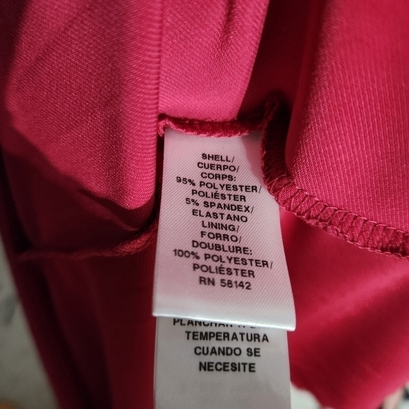 𝅺LONDON Times womens Pleated Skirt Sleeveless Keyhole Neck Dress Size: 4 - Picture 9 of 9